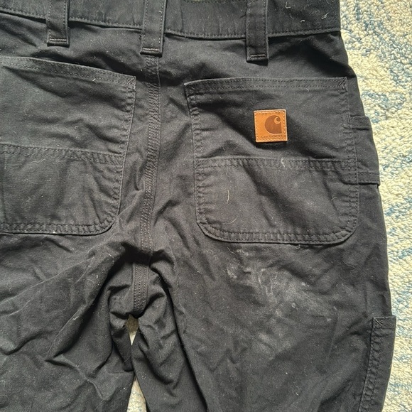 Carhartt loose fit black utility pants 32 x 34“ NWOT - Picture 4 of 6